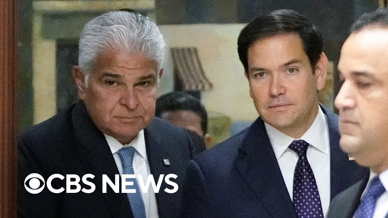Rubio meets with Panamanian president to discuss Panama Canal, migrant crossings