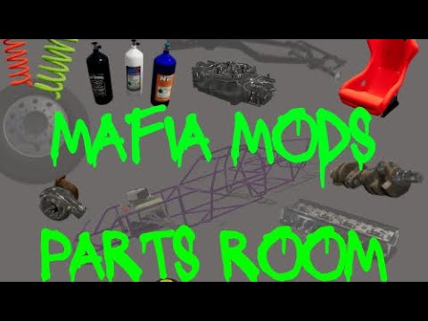 Mafia Mods FS22 Parts Room by Mafia_Mods