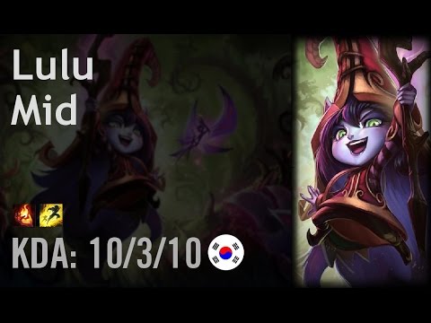 Lulu Mid vs Ahri - Scout - KR Challenger Path 6.2