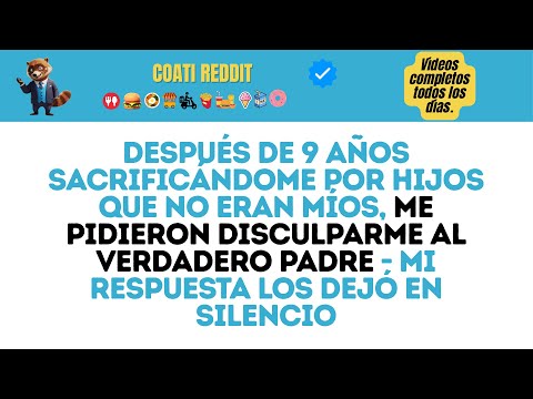 Después de 9 Años Sacrificándome por Hijos Que No Eran Míos, Me Pidieron Disculparme al Verdadero...