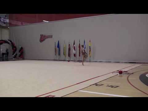 Maria Chekhter Junior Hoop ON 2016 Canadian Championships RG