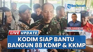 Dukung Program Koperasi Desa Merah Putih, Kodim 0414 Belitung Siap Bantu Pembangunan Fisik