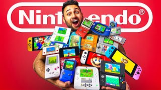 I bought every Nintendo Handheld EVER.