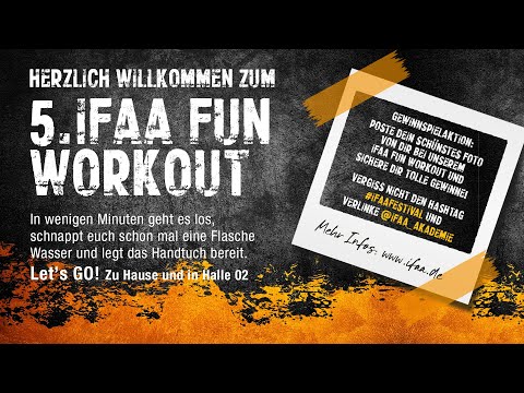 5. IFAA Fun Workout - Live vom IFAA Festival 2022 in Heidelberg