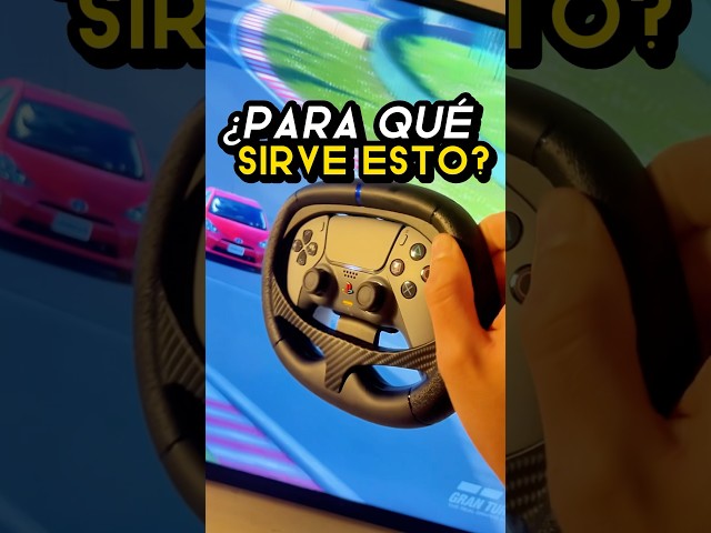 Vídeo relacionado con Mini volante para mando de juegos de carreras PS5, controlador auxiliar de juegos de carreras, joystick de juego para una experiencia de juego mejorada
