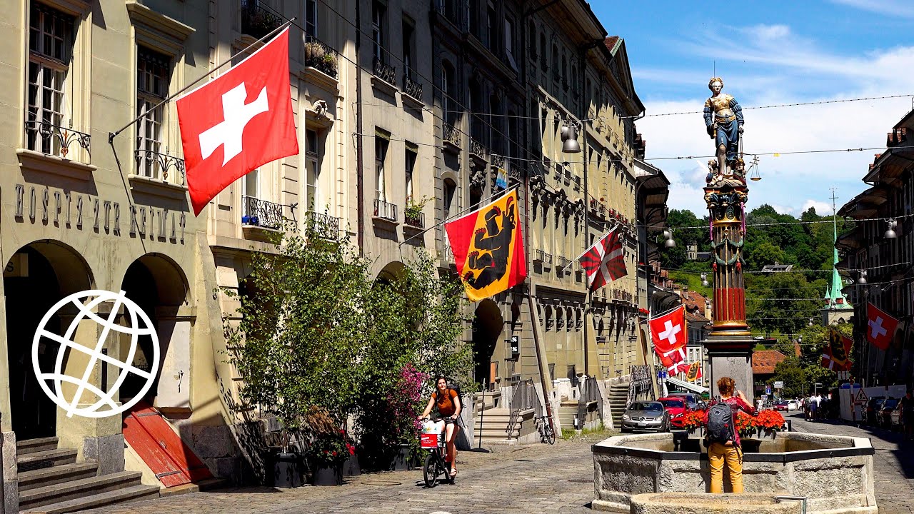 Old City of Bern, Switzerland  July 2021