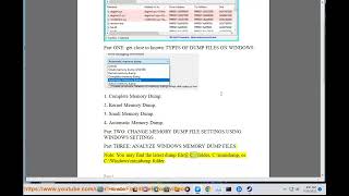 Open & Analyze Dump Files on Windows