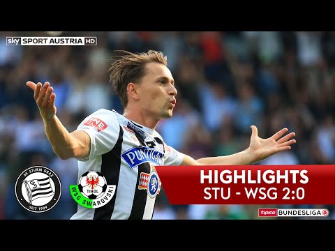 Highlights: tipico Bundesliga, 5. Runde: SK Sturm Graz - WSG Swarovski Tirol 2:0