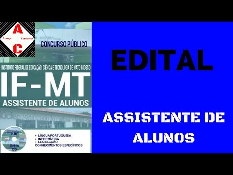 Apostila Concurso IF-MT 2016 - Assistente de Alunos