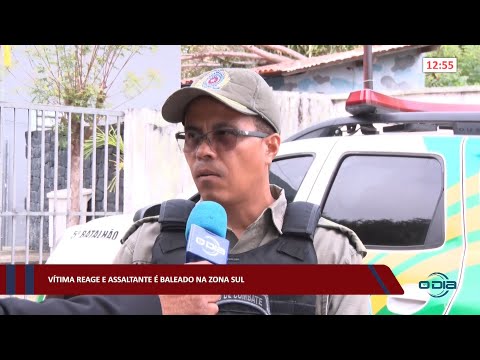 Vítima reage e assaltante é baleado na zona sul 05 08 2022