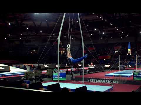 CUNNINGHAM Dominick (GBR) - 2019 Artistic Worlds, Stuttgart (GER) - Qualifications Rings