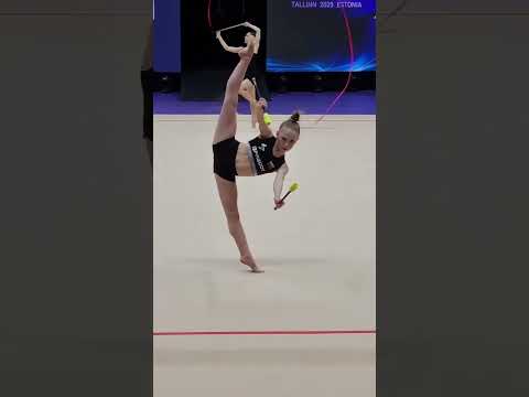 Stiliana Nikolova podium training PART 1 #rhythmicgymnastics