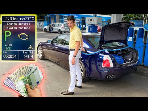 Erste Fahrt im Maserati Quattroporte endet in emozioni...