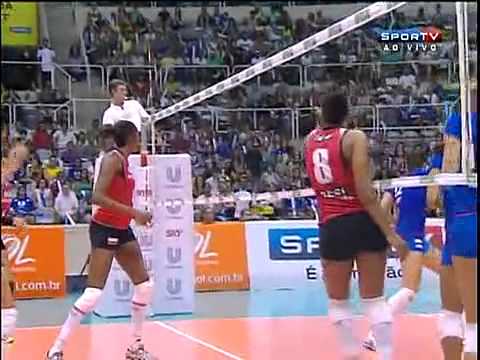Superliga Feminina 12/13 - 1º turno - Unilever x Sesi