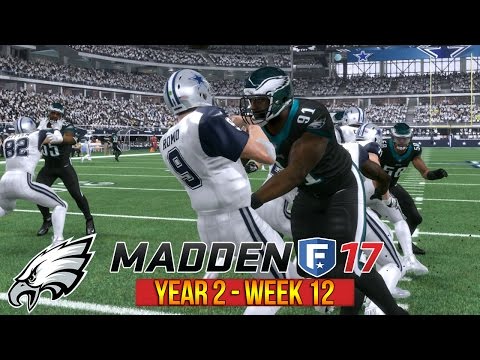 10-0 Eagles vs 9-1 Cowboys | Madden 17 Eagles Connected Franchise | Week 12 vs Cowboys | Ep. 40