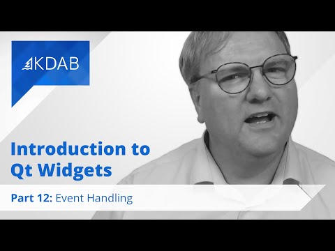 Introduction to Qt Widgets (Part 12) - The Event System