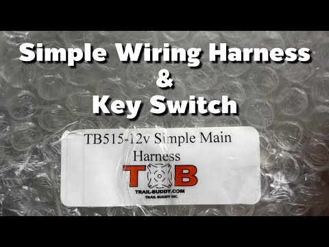 Honda CT70, Z50, SL70 wiring harness and key switch with Lifan engine.  Trail Buddy TB515 harness