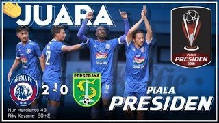 Download lagu Selamat Sam.. Full Hailaight Arema FC vs Persebaya Final Piala Presiden 2019 Leg 2 mp3