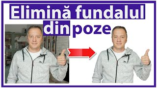 Cum elimini fundalul din poze - Tutorial pas cu pas