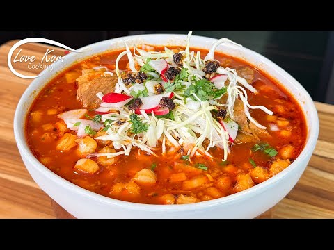 How to Make Pozole Rojo de Puerco Red Pork Pozole