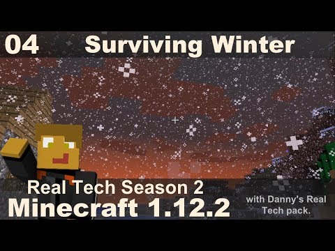 Real Tech S2E04 - Surviving Winter and Quest for Cactus and Redstone