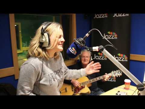 Claire Martin and Jim Mullen in session at Jazz FM