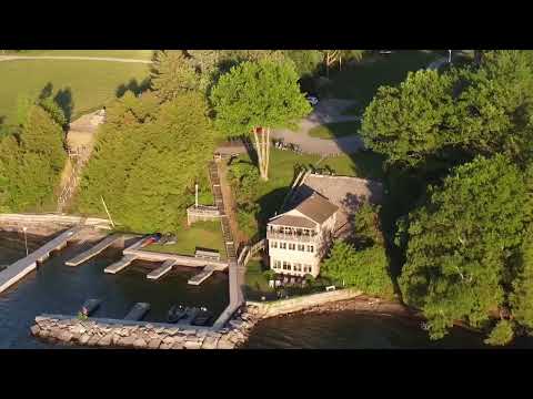 Aerial view of Westwinds Motel & Cottages, 1000 Islands - Clayton New York