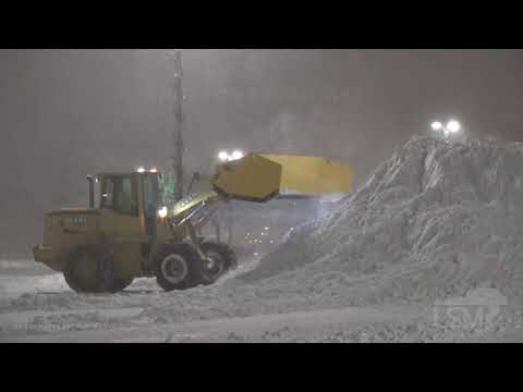 01-25-2021 Des Moines, IA - Heavy Snow Falls on Central Iowa