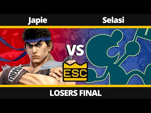 ESC 32 - Losers Final - Japie (Ryu) Vs. Selasi (Mr. Game & Watch) - SSBU Local Tournament