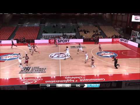 PROA Espoirs. BC "Cholet" 66 vs 63 BC "Strasbourg SIG". 12/11/2016