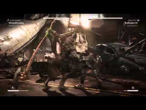Mortal Kombat X - RedRaptor10 vs. WoundCowboy - [10/4/15] - Part 2