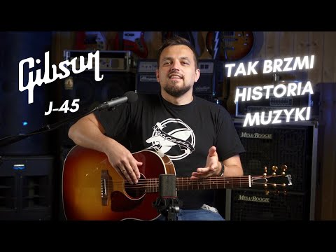 Gibson J-45 – gitara, która zmieniła historię muzyki