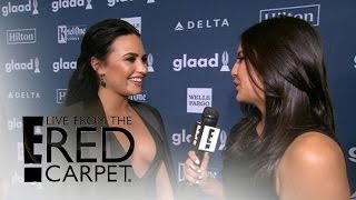 Demi Lovato Receives Vanguard Award at 2016 GLAAD Awards | Live from the Red Carpet | E! News