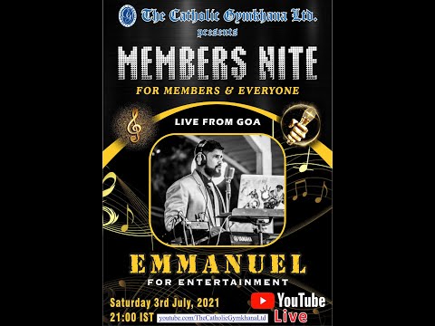 53. MEMBERS NITE LIVE - EMMANUEL ANTAO