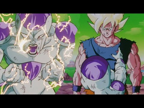 SSJ Goku vs Freeza at 50% (Japanese)