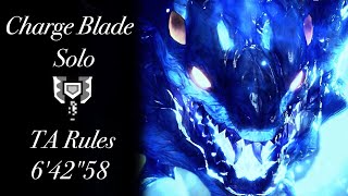 【MHW】Arch Tempered Xeno'jiiva 歴戦王ゼノジーヴァ チャージアックス ソロ 6'42"58【TA Wiki Rules】