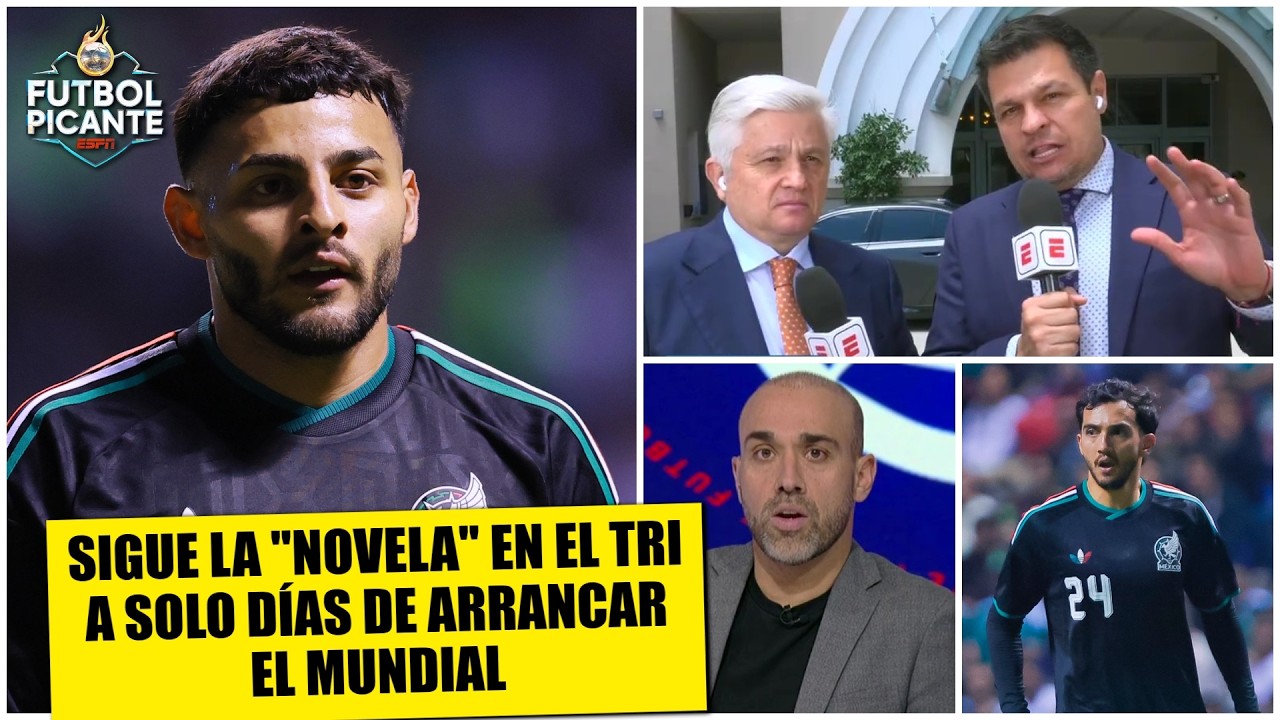 Alexis Vega y Luis Chavez, en la cuerda floja de la convocatoria de Javier Aguirre | Futbol Picante