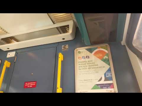 Ride on IE29000 Class DMU NO.29107 from Docklands to Broombridge