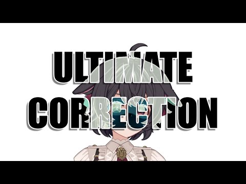 Pippa reads "ultimate correction"
