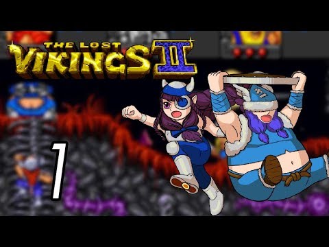 Let's Play Lost Vikings 2 [1] Donuts