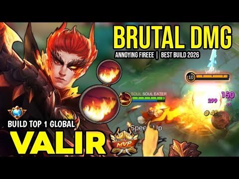 VALIR BEST BUILD 2026 | BUILD TOP 1 GLOBAL VALIR GAMEPLAY | MOBILE LEGENDS✓