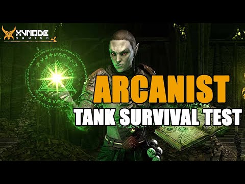 How STRONG is the ARCANIST at TANKING? - Survival Test