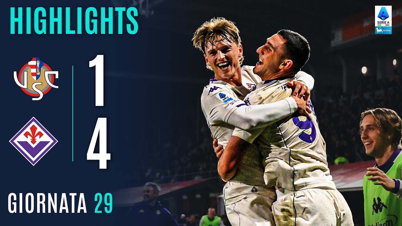 CREMONESE-FIORENTINA 1-4 | HIGHLIGHTS | 29ª GIORNATA | SERIE A ENILIVE 2025/26