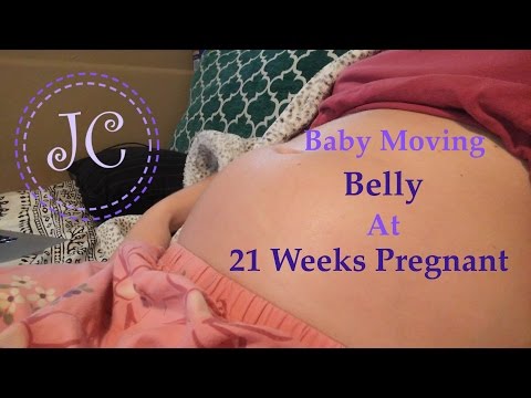 Baby Moving at  21 Weeks