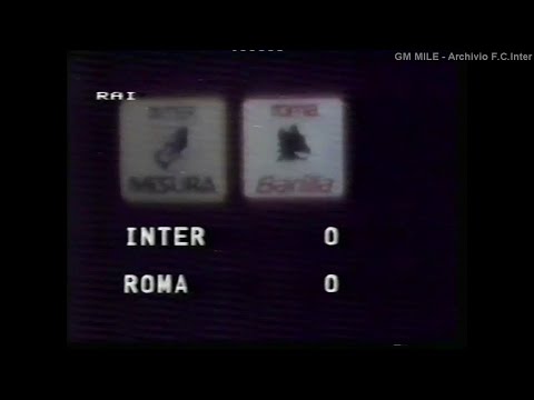1984-85 (14^ - 06-01-1985) INTER-Roma 0-0 Servizio D.S.Rai