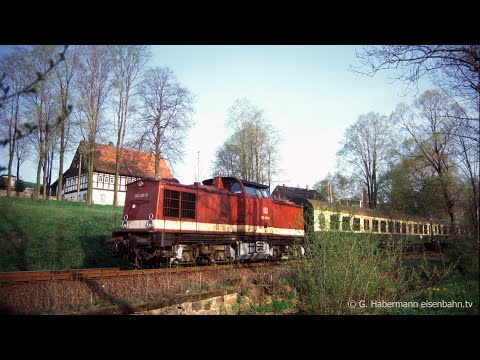 1996 von Schlettau nach Crottendorf oberer Bahnhof
