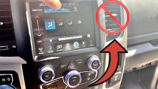 2013-2024 RAM Blower Fan not turning on How to fix!! Quick FIX