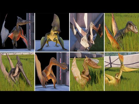 ALL FLYING REPTILES - Jurassic World Evolution 2