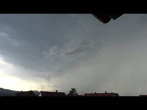 Gewitter mit Platzregen, 20. Mai 2022