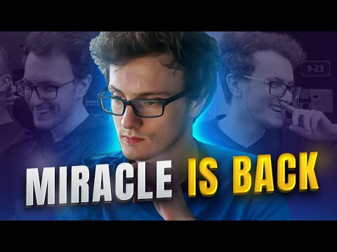 Miracle is back to DOTA 2 !!